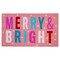 Pink Merry and Bright Doormat
